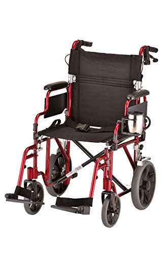 NOVA Cup Holder for Walker, Rollator, Transport Chair, Wheelchairs – Universal Fit on Round Tube Only, Adjustable & Foldable Drink Holder (Pack of 2) - size: 1 Count (Pack of 2)