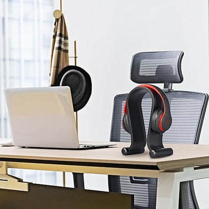 SAMDI Wood Headphone Stand Headset Stand Headphone Holder Universal Gaming Headset Holder - Oak Wood - color: Oak Wood