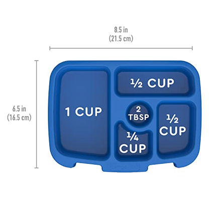 Bentgo Kids Tray with Transparent Cover (Blue) - color: Blue