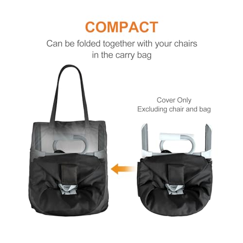 MTWML Cover Compatible for Inglesina Fast Table Chair,Washable Liner for Most Hook On High Chairs,Versatile Clip On High Chairs Accessory,Sturdy and Durable(Excluding The Chair)