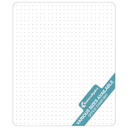 Naturehydro Office Chair Mat for Carpet – 60" x 46" Clear Plastic Desk Floor Protector for Carpeted Floors, Heavy Duty Computer Rolling Chair Mat for Home and Office (Rectangle) - color: For Low Pile Carpet, size: 46'' x 60'' Rectangular