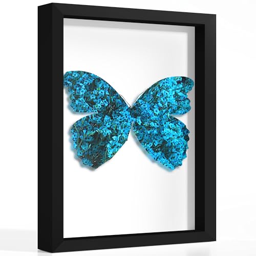 Picrit Shadow Box Frame 11x14, Display Case Box with High Definition Real Glass and Black Back for Memorabilia, Baby Items, Wedding Memories, Crafts, Tickets and Photos, Black - color: Black, size: 11x14