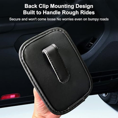 Universal Door Water Cup Holder, car Multi-Function Storage Rack, car seat Back Beverage Holder, Suitable for Water Cups, Mobile Phones, Drinks, Coffee, etc.(Black) - color: black