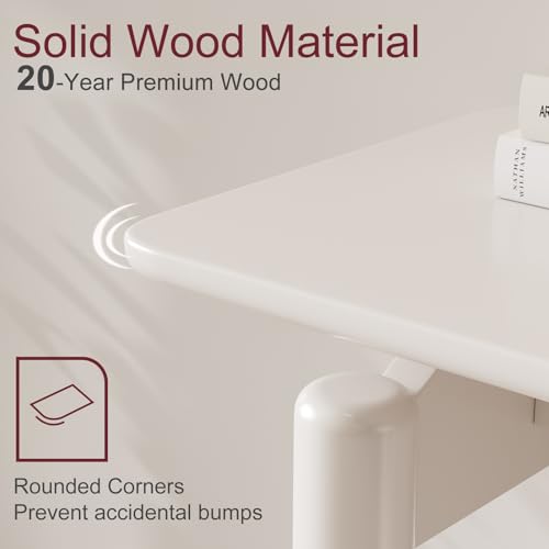 AQIMUELE Wood Console Table White Entryway Table, Thin Console Table, Sofa Tables for Living Room (47.2'') - color: White, size: 47.2"W x 11.8"D x 29.9"H
