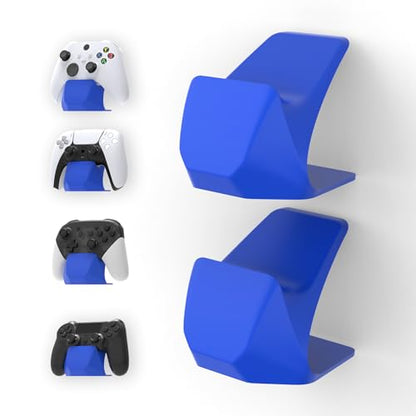 PlayVital 2 Pack Universal Display Stand for Nintendo Switch 2 Pro & Switch Pro Controller, Desk Holder for ps5, Edge, ps4, Xbox Series X/S, Xbox One, Elite Series 2 Controller - Blue - color: 2 Blue