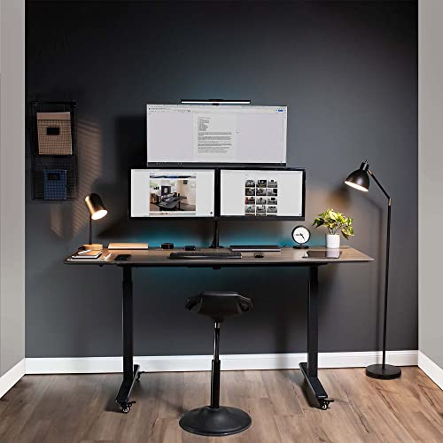 VIVO Triple LCD Monitor Desk Mount Stand Heavy Duty and Fully Adjustable, 3 Screens up to 30 inches STAND-V003T - size: 13" to 30" screens, style: Desk Mount