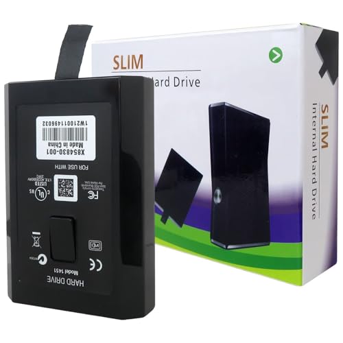 USonline911 2026 Upgraded 320GB 320G Internal HDD Hard Drive Disk Disc for Xbox360 Xbox 360 S for Slim Games