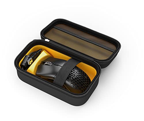 GLORIOUS Universal Mouse Case Gaming, w/Accessory Pocket & Adjustable Wedge (No Shake), Portable Carrying Case, Hard Shell, Zipper, & Wool Interior, for Bluetooth Wireless Mice & Wired Mice - style: Mouse Case