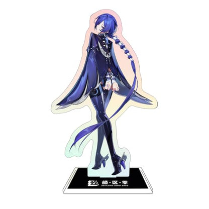 Rainteam Zenless Zone Zero Characters Acrylic Stand Figure,Colorful and Exquisite Character Design for Game Fans' Collection (Promeia) - color: Promeia