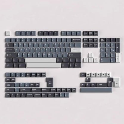 Sumgsn Apollo Keycaps 163 Keys Doubleshot Keycaps Cherry Profile Custom Keyboard Key caps Set Fit for 61/64/87/104/108 Cherry Mx Switches ISO ANSI Layout Alice Keyboard Mechanical Keyboards - color: Apollo Keycaps