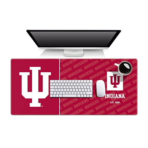 YouTheFan NCAA Indiana Hoosiers Logo Series Desk Pad - style: Indiana Hoosiers