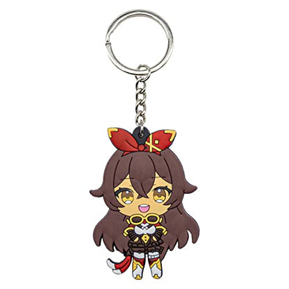 Impact Videogame Colorful Lanyard Keychains Stickers - color: Amber