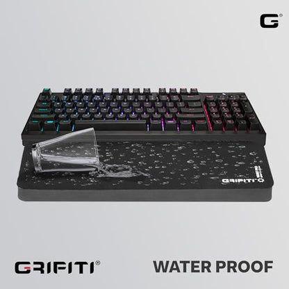 Fat Wrist Pad 17 is a 4 X 17 X 0.75 Inch Wrist Rest for Standard Keyboards and Full Length Mechanical Keyboards (Pink) - color: Pink, size: 17” x 4” x 0.75”