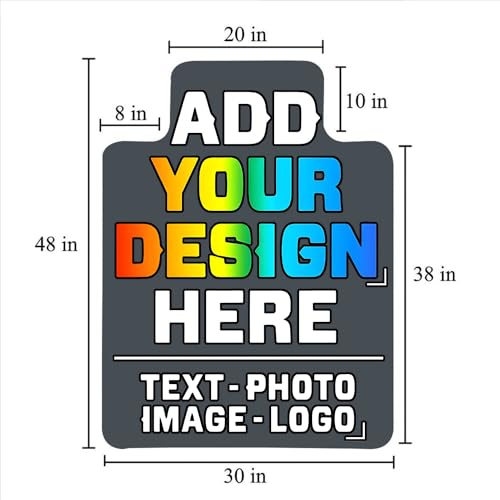 Custom Gaming Chair Mat, Personalized Office Chair Mats with Your Text Photo Image Logo, Customized Desk Chair Mats 30 x 48 in, Multi-Purpose Chair Carpet for Office Home, Darkgray - color: Darkgray, size: 30"x 48"