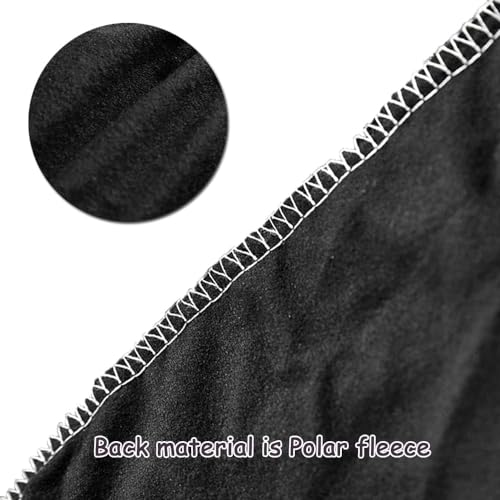 Shukii Waterproof Office Chair Cover with Arms Cover PU Leather Computer Desk Seat Covers Stretchable Chair Slipcover Universal for Rotating Boss Chair Meeting Room - color: Black, size: Large