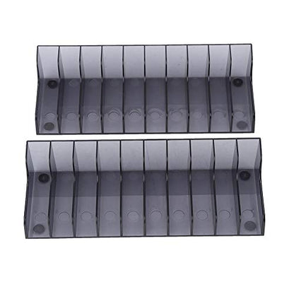 Ciglow Game Disk Storage, 2 PCS Game CD Disk Rack Bamboo Storage Stand supporto adatto per/Slim/PRO/XBOXONE S.