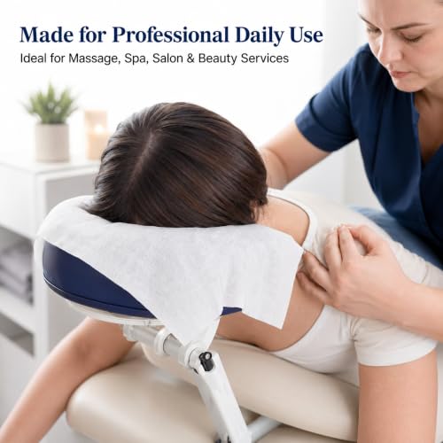 300 Count Disposable face Cradle Covers for massage table, Medical-Grade, Ultra Soft, Non-Sticking, Breathable Massage Headrest Covers, 12 * 16 inches SPA Face Rest Cover - size: 300 Count