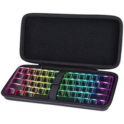 Co2CREA Hard Travel Case Replacement for Razer Huntsman Mini / Snpurdiri / MageGee Gaming Keyboard (Black) - size: for Mini 60% Keyboard