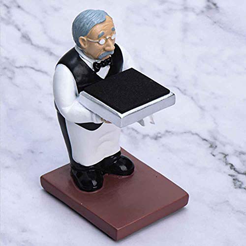 Pilarmuture Watch Display Stand Jewelry Organizer Astronaut/Old Housekeeper Handmade Watch Holder Resin Figurine Jewelry Watch Storage Rack Eyeglass Holder for Office Home Decoration - size: 1#old housekeeper