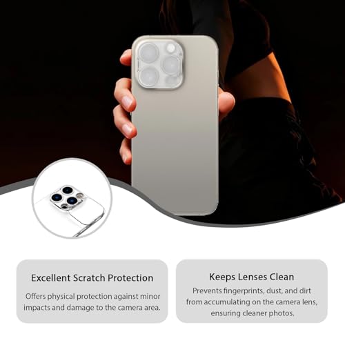 Camera Lens Cover Compatible for iPhone 14 Pro/14 Pro Max/15 Pro/15 Pro Max /16 Pro/16 Pro Max,Camera Lens Protector to Protect Privacy and Security,Strong Adhesive -2 Pack-Clear - size: 14 Pro Max/15 Pro Max /16 Pro Max