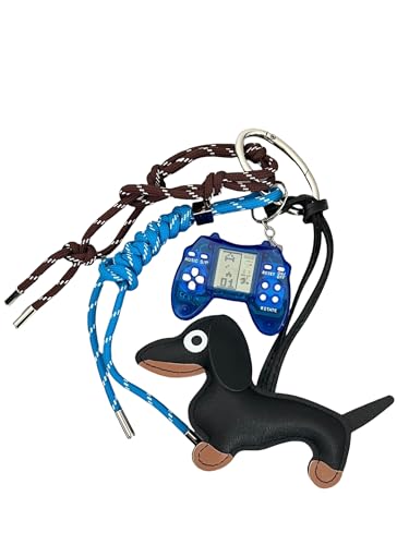 Designer Rope Bag Charms for Handbag Y2k Accessories Purse Charm Hanging Ornament Backpack Charm - color: Blue