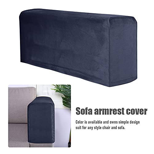 1 Pair Stretch Couch Arm Cove-r, Sofa Armrest Cove-r, Elastic Ant-i-Slip Couch Protec-t Slipcovers for Recliner Armchair