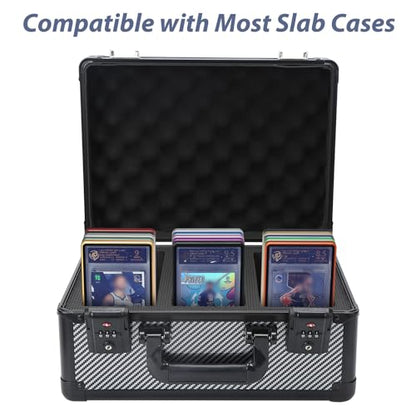 ZINHO Graded Card Case Magnetic Aluminum Alloy Slab Protector Display Case Fits 35PT PSA/CGC/CSG Cards, UV Protection (Dark Blue) - color: Dark Blue, style: PSA Card Case