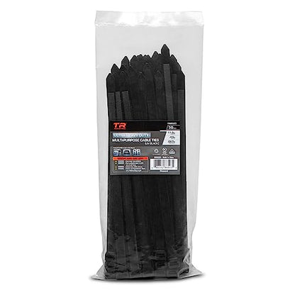 TR Industrial Ultra Heavy Duty Multi-Purpose UV Cable Ties (11.8") - size: 11.8"