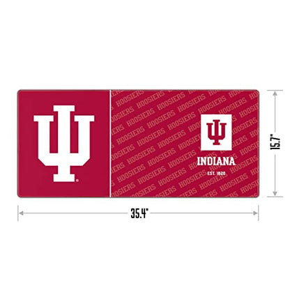 YouTheFan NCAA Indiana Hoosiers Logo Series Desk Pad - style: Indiana Hoosiers