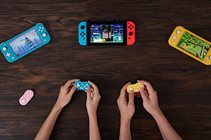 8Bitdo Zero 2 Bluetooth Gamepad Keychain Sized Mini Controller with Mobile Clip for Switch, Windows, Android (Pink Edition) - color: Pink