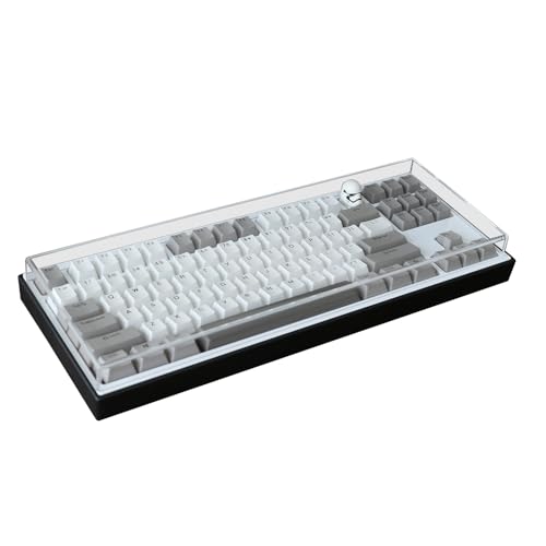 Acrylic Keyboard Dust Cover,96 Keys Transparent Mechanical Keyboard Protective Cover,Compatible with Computer Gaming Keyboards (14.57''x4.84''x0.87'') - size: 96 keys