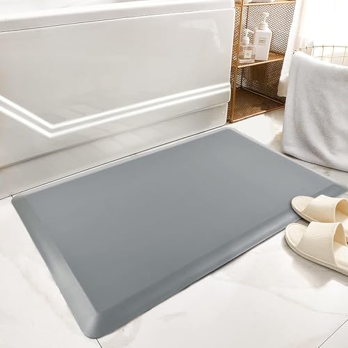 Art3d Anti Fatigue Mat - 1/2 Inch Cushioned Kitchen Mats -Comfort & Non Slip Cushion for Standing Desk, Office or Garage Floor (17.3"x28", Dark Grey) - color: Dark Grey, size: 28"L x 17.3"W x 0.5"Th