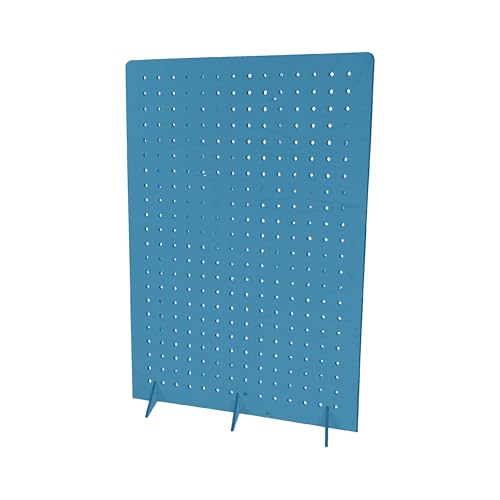 Torched Pegboard Display Stand for Jewelry, Craft Shows, Selling, Vendor Events, Tools, Peg Board Accessories Rack Organizer, XXL 15.75" L x 4.3" W x 23.75" H, Blue - color: Blue, size: XX-Large