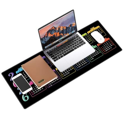 Galdas Gaming Mouse Pad XXL XL Large Long Extended Big Mousepad Non-Slip Rubber Keyboard Mouse Pad with Stitched Edges for Laptop Home Office (2026, 35.4 * 15.7) - color: 2026