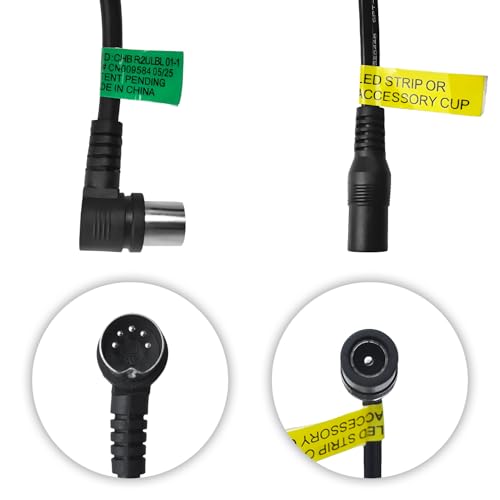 CHB R2ULBL 01-1Theater Cup Holder for Raffel Systems | with USB and Light 5 Button control 2 motors can replace CHB R2ULBL 01 1x5 Pin Male Connector and 1xFemale Barrel Connection - size: CHB-R2ULBL-01-1