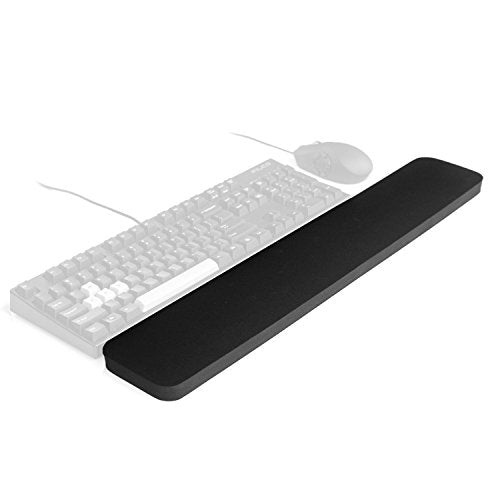 GRIFITI Fat Wrist Pad 24" x 4" x 0.75" Inch Computer or Mechanical Keyboard & Mousepad Wrists Rest Keyboards Mouse, Trackball or Trackpad Ergonomic Mousepad Support Large Hand Rests Typing Pads - size: Fat Wrist Pad 24 x 4 x 0.75 inches