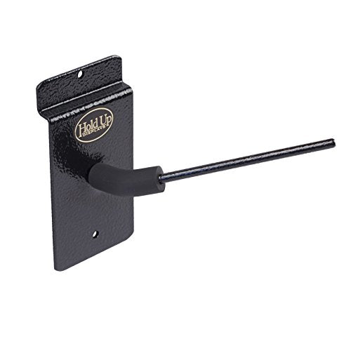Hold Up Displays in Barrel Wall Mount Handgun Pistol Holder Gun Hanger – 30 Degrees Left - size: 1 Pack, style: 30 Degree Right