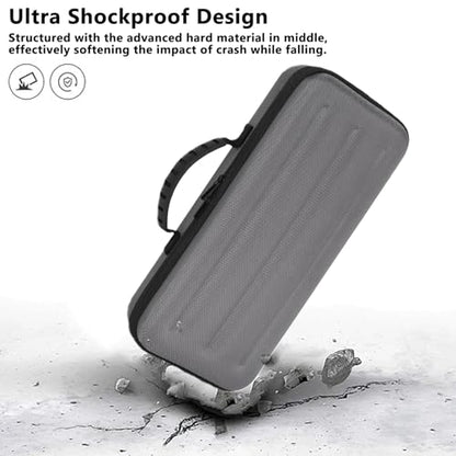 75% Keyboard Case, Hard Shell Travel Carrying Bag for Aula F75 | Fits Aula F75, ASUS ROG 75% & Similar – Hard Shell, Soft Lining, Dustproof, Mesh Pocket for Accessories