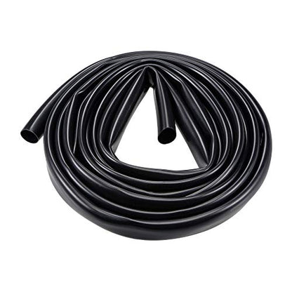 uxcell Black PVC Tube Wire Harness Tubing, 1/2-inch(12mm) ID 10ft Sleeve for Wire Sheathing Wire Protection - color: Black, size: 12mm
