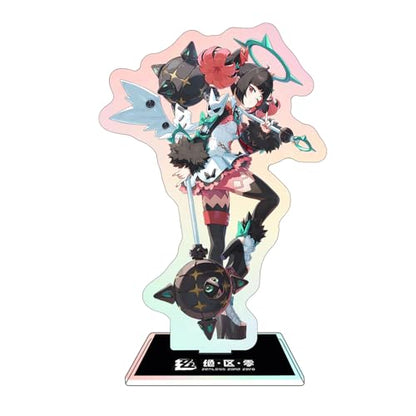 Rainteam Zenless Zone Zero Characters Acrylic Stand Figure,Colorful and Exquisite Character Design for Game Fans' Collection （NanCong Yu） - color: Nancong Yu
