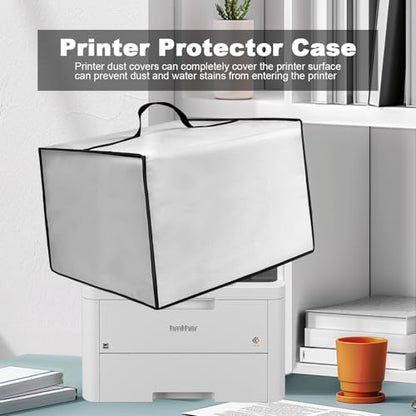 Printer Dust Cover Case for Canon MF652Cw/for Brother L3300CDW /HP M283fdw Printer - color: Silver