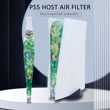 New Version 2.0 Dust Cover Net for PS5 Console, PS5 Heatsink Barrier Pets Hair Anti-dust Cover Dustproof for PlayStation 5 (RUIKE) - color: RUIKE