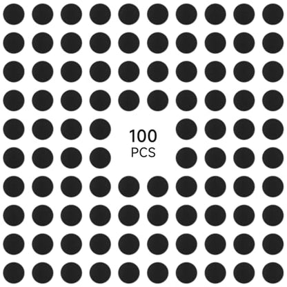 100Pcs 32mm/1.26inch Plastic Model Miniature Bases,4mm/0.16 Thick Circular War Figure Display Stands For Gaming Miniatures or Wargames Role Playing Board Game Figure Toy (100PCS-32mm-Black Round) - color: 100PCS-32mm-Black Round