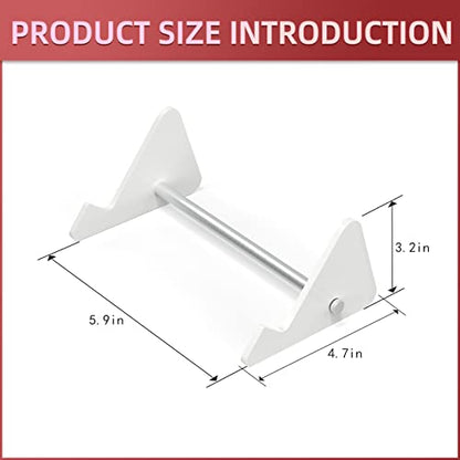 RUNJRX Mechanical Keyboard Acrylic Display Stand, 1-Tier, White Acrylic - color: White