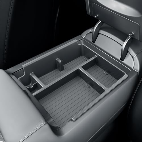 BIBIBO for 2026 Hyundai Palisade Center Console Organizer 2026 Hyundai Palisade (SE,SEL,SEL Convenience, SEL Premium, XRT Pro, Limited) Console 2026 Palisade Insert Tray (Not for Calligraphy) - color: for armrest cover is one piece