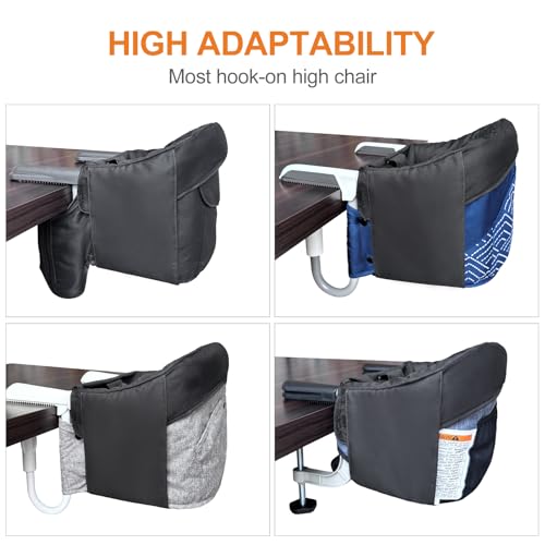 MTWML Cover Compatible for Inglesina Fast Table Chair,Washable Liner for Most Hook On High Chairs,Versatile Clip On High Chairs Accessory,Sturdy and Durable(Excluding The Chair)