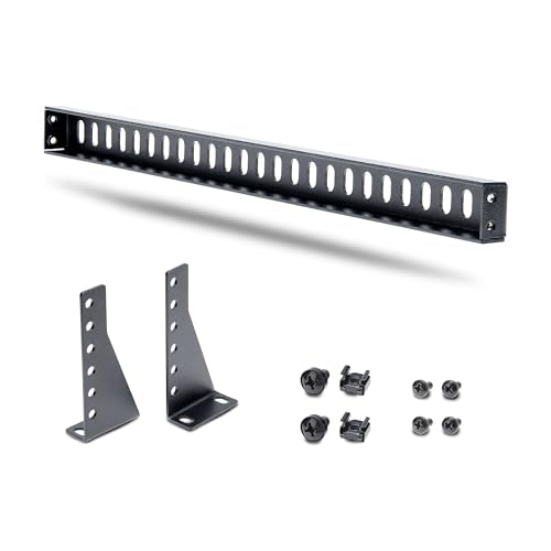 StarTech 1U Cable Lacing Bar, Adjustable Depth (12S-Cable-Lacing-BAR) - style: Adjustable Offset Single Unit