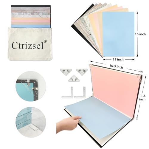 Food Photography Backdrop Board with 8PCS 16Patterns Small Portable Photo Setting Casual Item Photography 16.5 * 11.5 Inch Kit Photoshoot Props kit Table Top Flat Lay Props - color: Pink-Blue