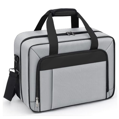 GDNasist Carrying Case Fit for PS5, Travel Thickened Protective Bag Compatible with Playstation 5 Console, Headset, PS5 Controller, Game Discs, and Gaming Accessories, Grey - color: Grey