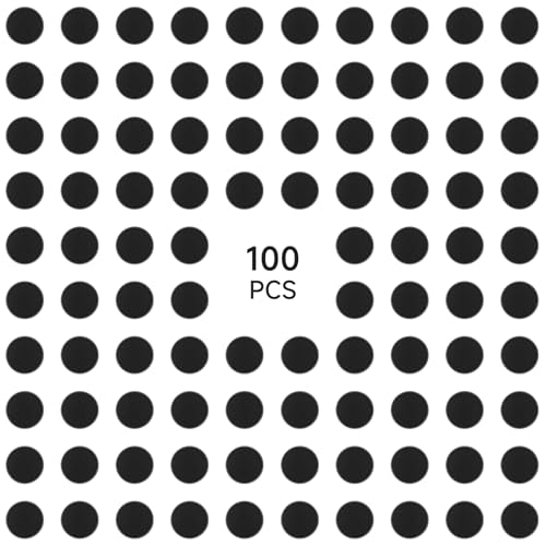 100Pcs 25mm/0.98inch Plastic Model Miniature Bases,3.6mm/0.14 Thick Circular War Figure Display Stands For Gaming Miniatures or Wargames Role Playing Board Game Figure Toy (100PCS-25mm-Black Round) - color: 100PCS-25mm-Black Round
